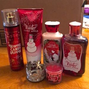 Winter candy apple gift set